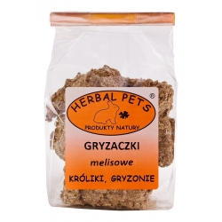 HERBAL PETS Gryzaczki melisowe dla gryzoni 140g